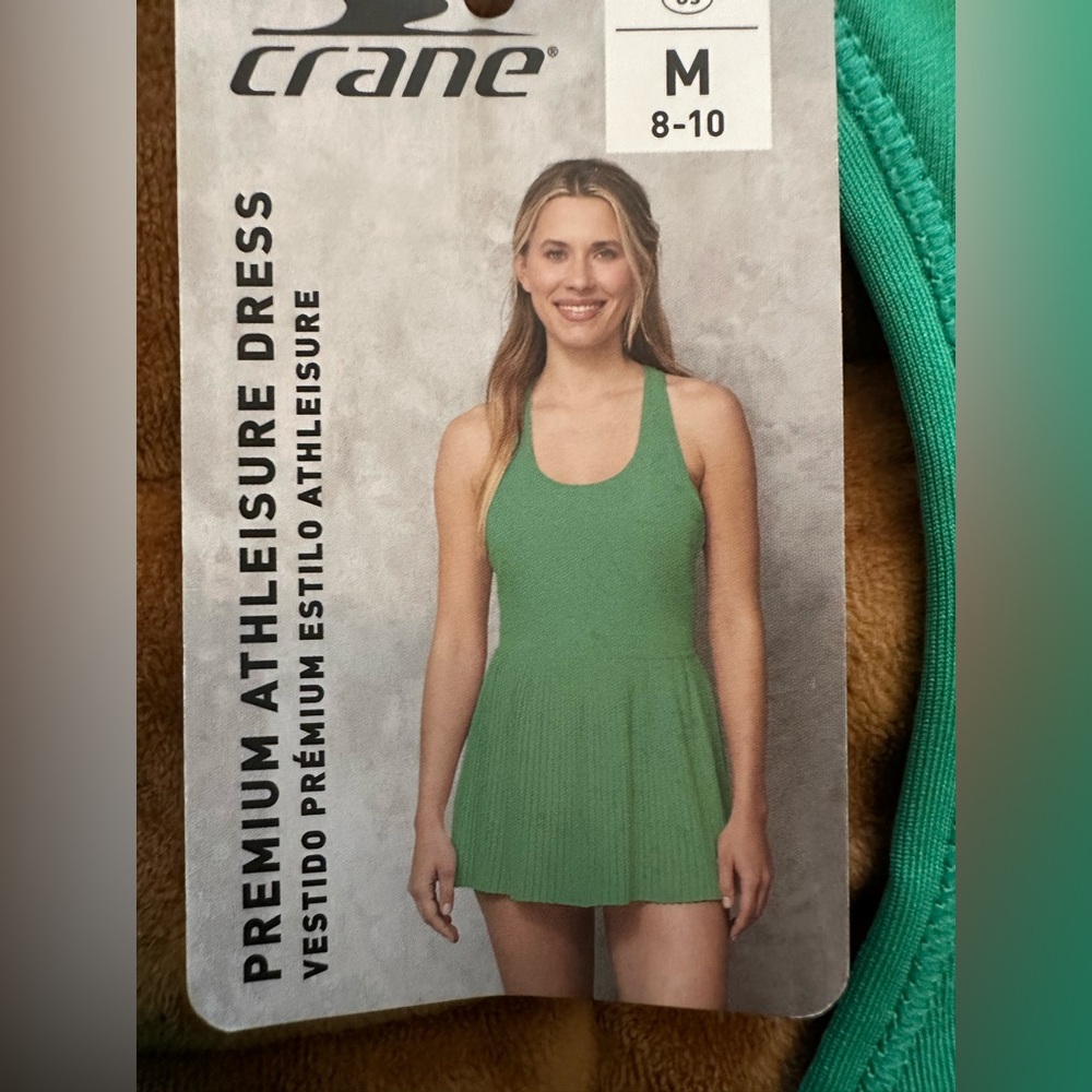 Crane Green Mini Dress
